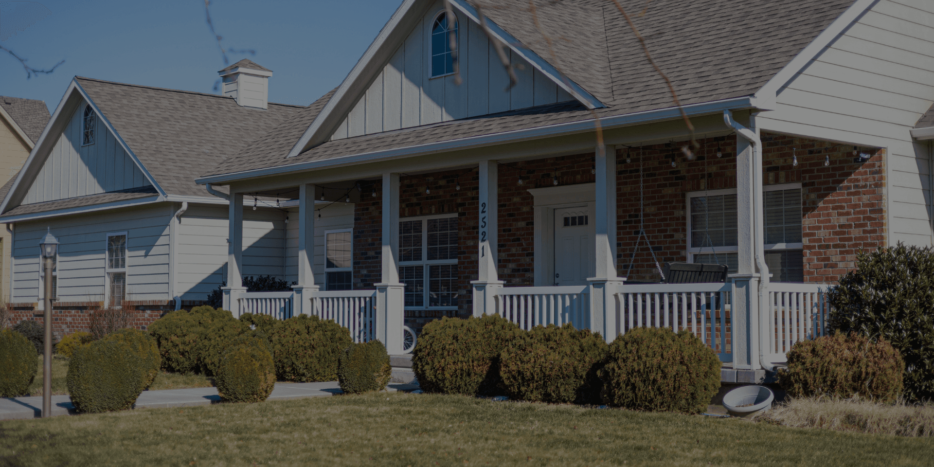 Hero image showing a residential house that Best Choice Pro Painting had worded on
